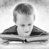 Boy Reading Bedtime Story